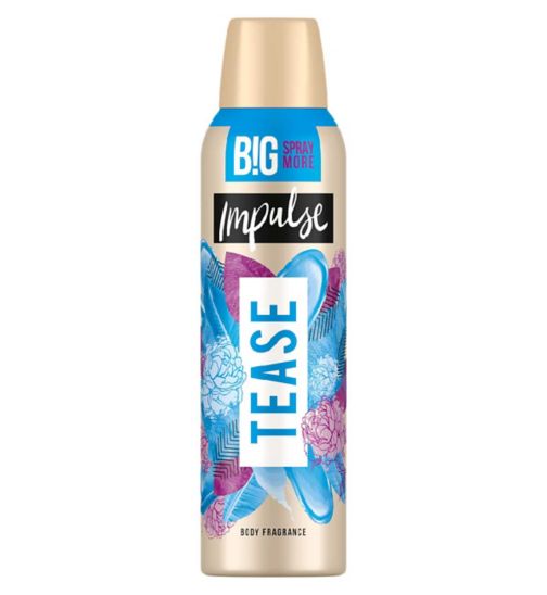 Impulse Body Spray Deodorant Tease 150ml