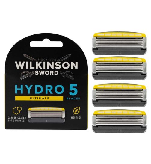 Wilkinson Sword Hydro 5 Skin Protection Advanced Men's Razor Blade Refills x 4