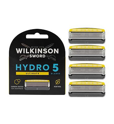 Wilkinson Sword Hydro 5 Ultimate Men’s Razor Blades Refills 4 Pack