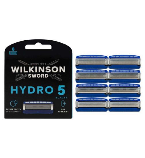 Wilkinson Sword Hydro 5 Skin Protection Men's Razor Blade Refills x 8