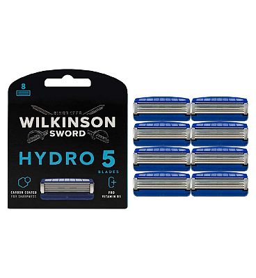 Wilkinson Sword Hydro 5 Skin Protection Men’s Razor Blade Refills x 8