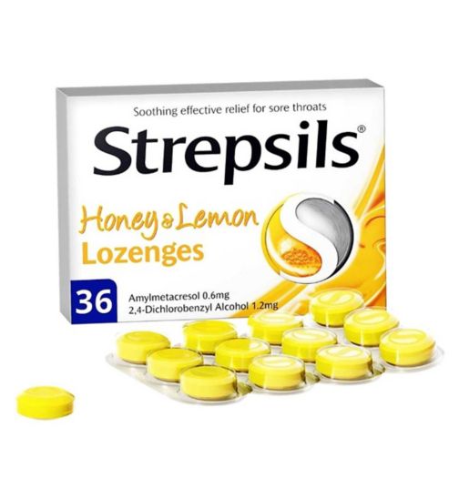 Strepsils Honey & Lemon 36 lozenges