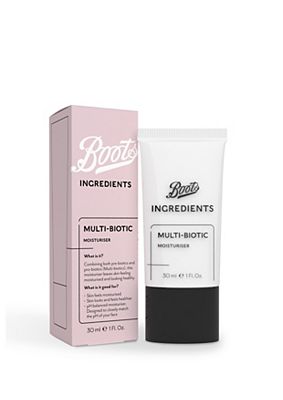 Boots Ingredients Multibiotic Moisturiser 30ml
