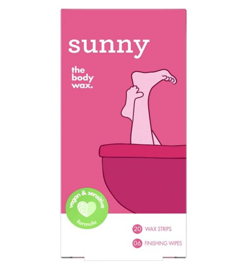 sunny - the body wax strips