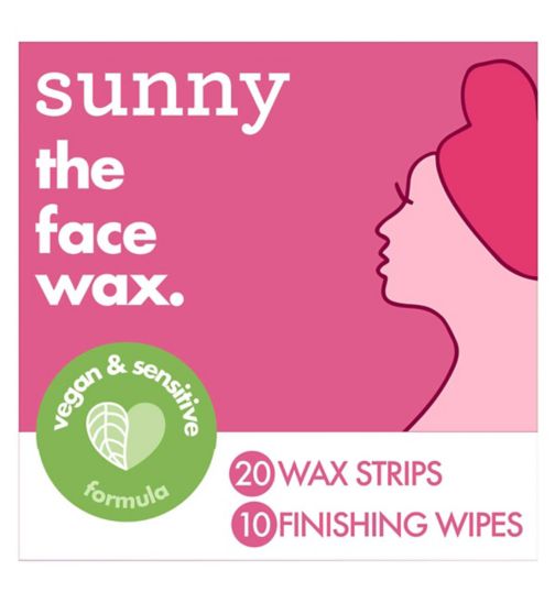 sunny - the face wax strips