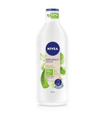 NIVEA Naturally Good Organic Aloe Vera Body Lotion for Normal Skin 350ml