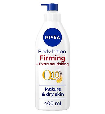 NIVEA Q10 Power 60+ Firming and Extra Nourishing Body Lotion with Argan Oil 400ml