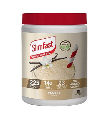 SlimFast Vanilla Flavour Shake - 365g