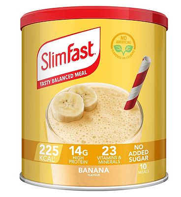 SlimFast Banana Flavour Shake - 365g
