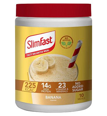 SlimFast Banana Flavour Shake - 365g