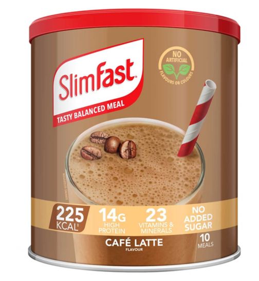 SlimFast Cafe Latte Flavour Shake - 365g
