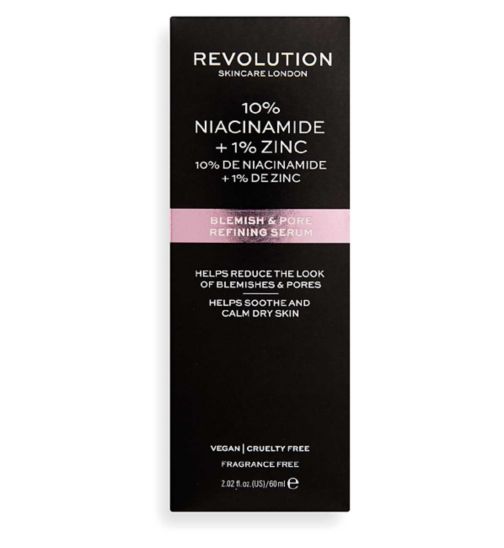 Revolution Skincare 10% Niacinamide + 1% Zinc Blemish & Pore Refining Serum SUPER SIZED