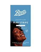 Boots Smooth Care Wax Strips Sensitive Face 20pk + Perfect Finishing Wipes 2pk