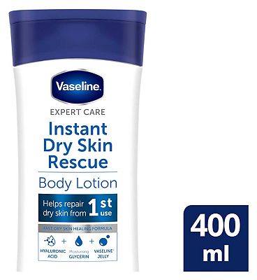 Vaseline Expert Care Instant Dry Skin Rescue Body Lotion 400ml