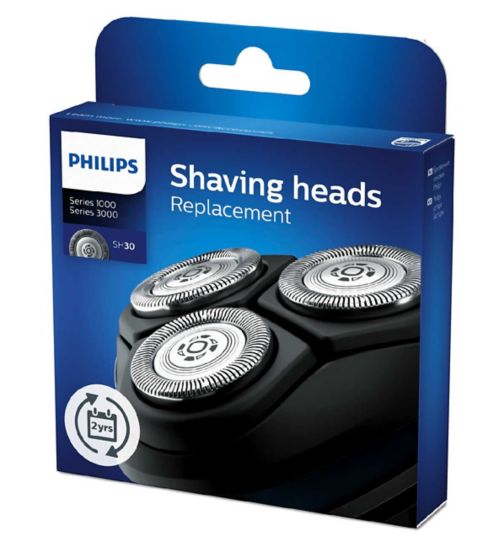Philips Shaver Head Replacement Blades for Series 1000 and 3000 - SH30/50 -  Boots