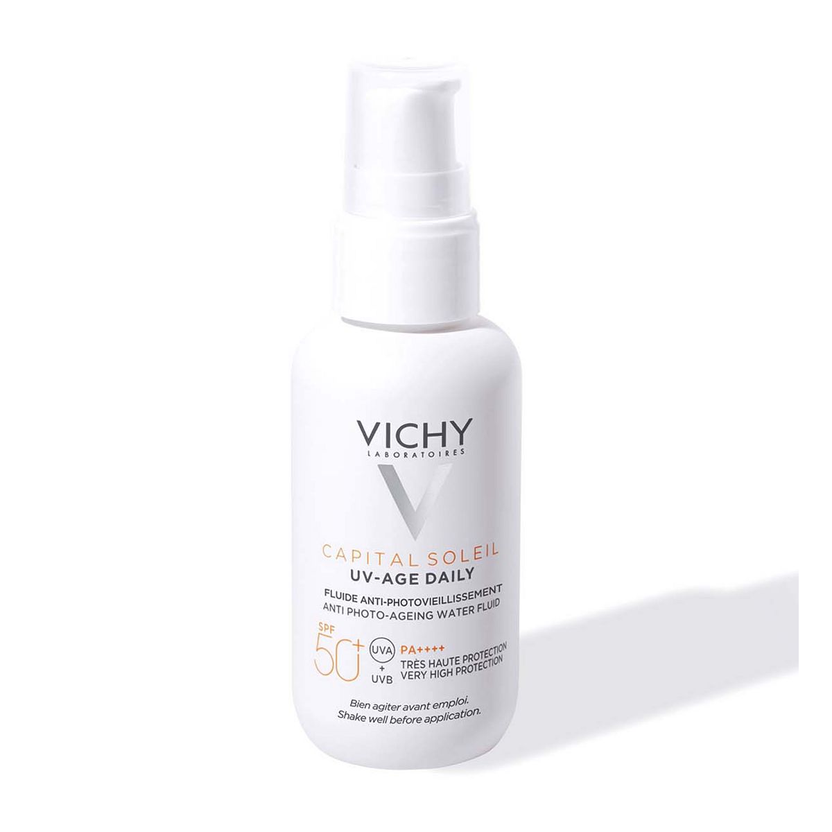 Vichy Capital Soleil Uv-Age Daily Invisible Face Sun Protection With Niacinamide Spf50+ 40ml
