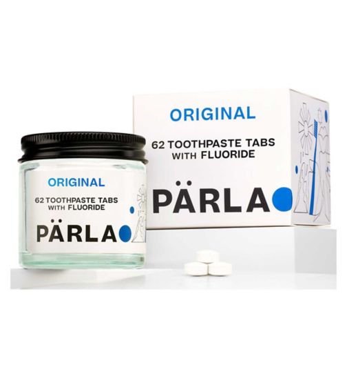 PÄRLA - Original Naturally Whitening Toothpaste Tabs 62s