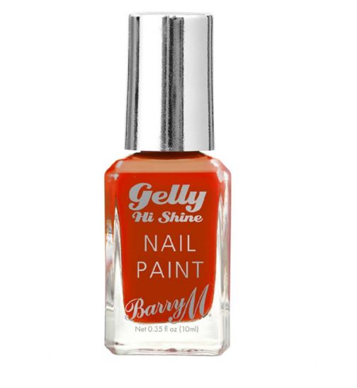 Barry M Mexico Gelly Nail Paint Spicy Mango 10ml
