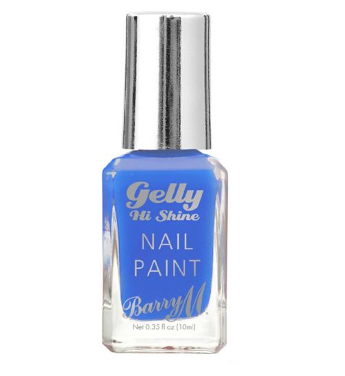Barry M Mexico Gelly Nail Paint Blue Margarita 10ml