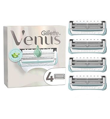 Venus For Pubic Hair & Skin Women's Razor Blades X4