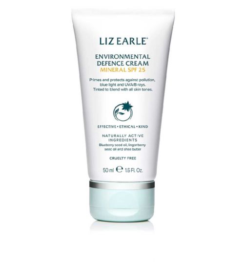Liz Earle Environmental Defence Cream Mineral SPF 25 50ml