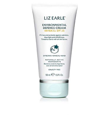 Liz Earle Environmental Defence Cream Mineral SPF 25 50ml