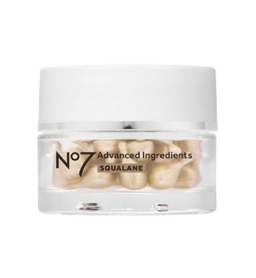 No7 Advanced Ingredients SQUALANE Facial Capsules 30s