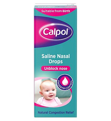 Click to view product details and reviews for Calpol Saline Nasal Drops 10ml.