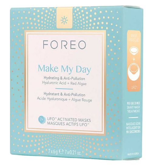 Foreo Make My DayHydrating UFO™/UFO™ mini Activated Face Mask x7