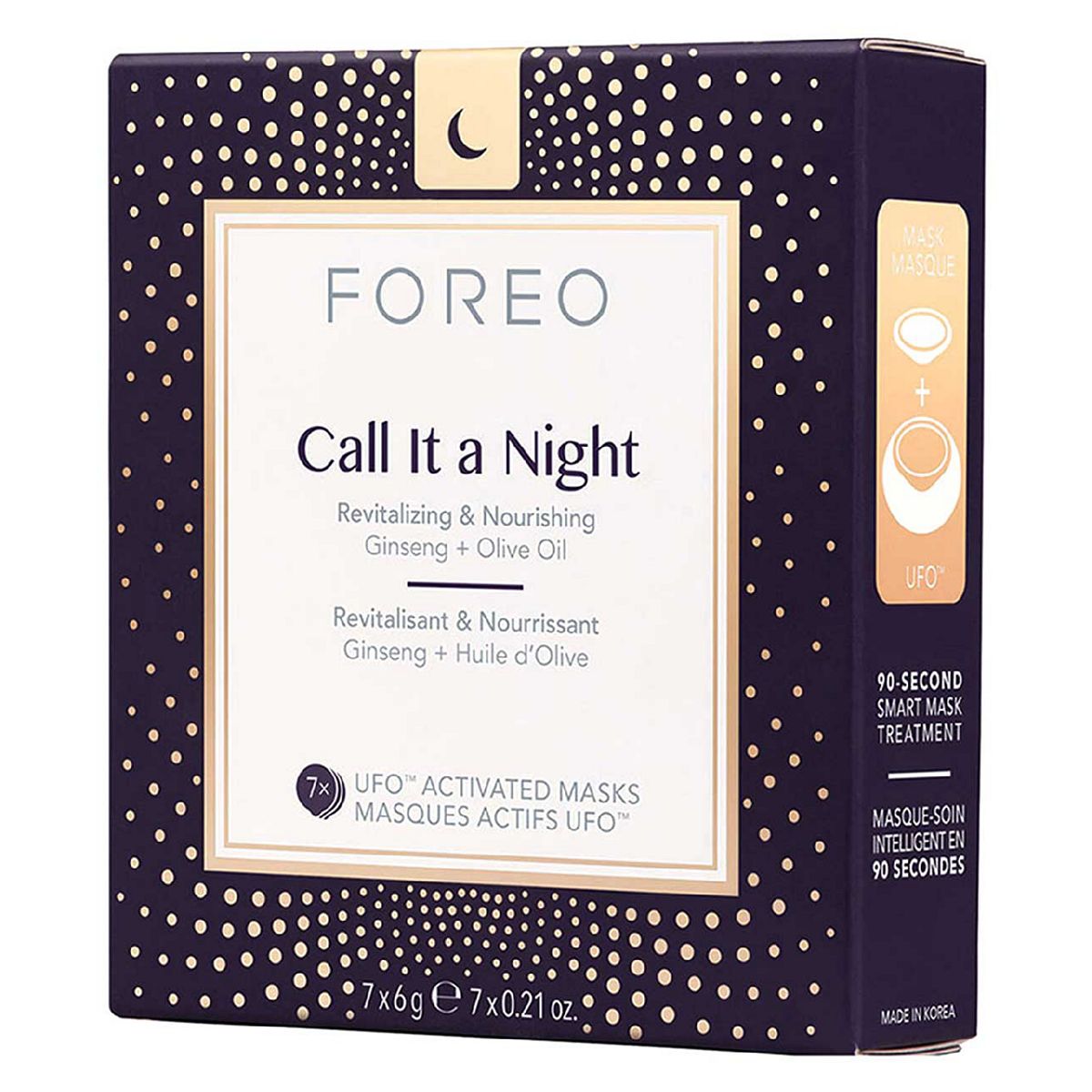 Foreo Call It A Night Revitalizing Ufo™/ufo™ Mini Activated Face Mask X7