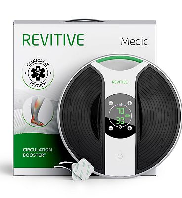 Revitive Medic Circulation Booster - Fights Aching Legs and Swollen Feet & Ankles - Drug-Free Relief