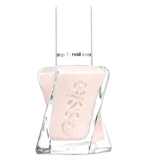 Essie Gel Couture 502 Lace Is More Vanilla White Colour, Longlasting High Shine Nail Polish 13.5 ml