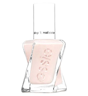 essie Gel Couture: 502 Lace Is More Sheer White Long lasting High Shine Gel  Nail Polish 13.5ml - Boots