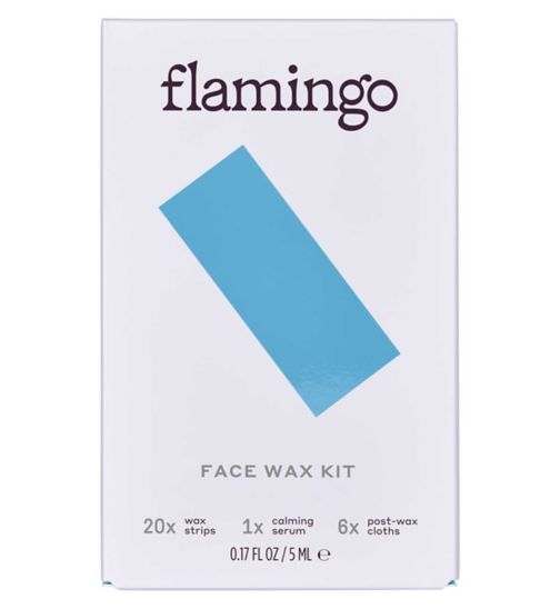 Flamingo Face Wax Kit, 20 pack