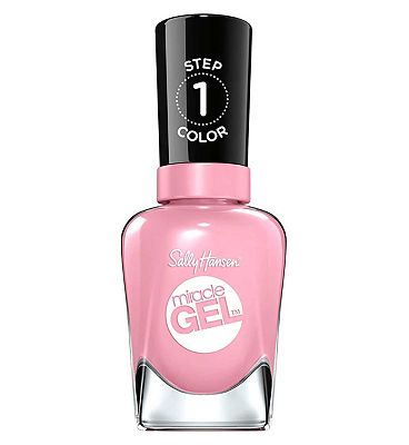 Sally Hansen Miracle Gel Nail Polish - Pinky Promise - Baby Pink Nail Colour