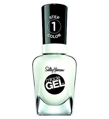 Sally Hansen Miracle Gel Nail Polish - Get Mod - Ivory White Nail Colour