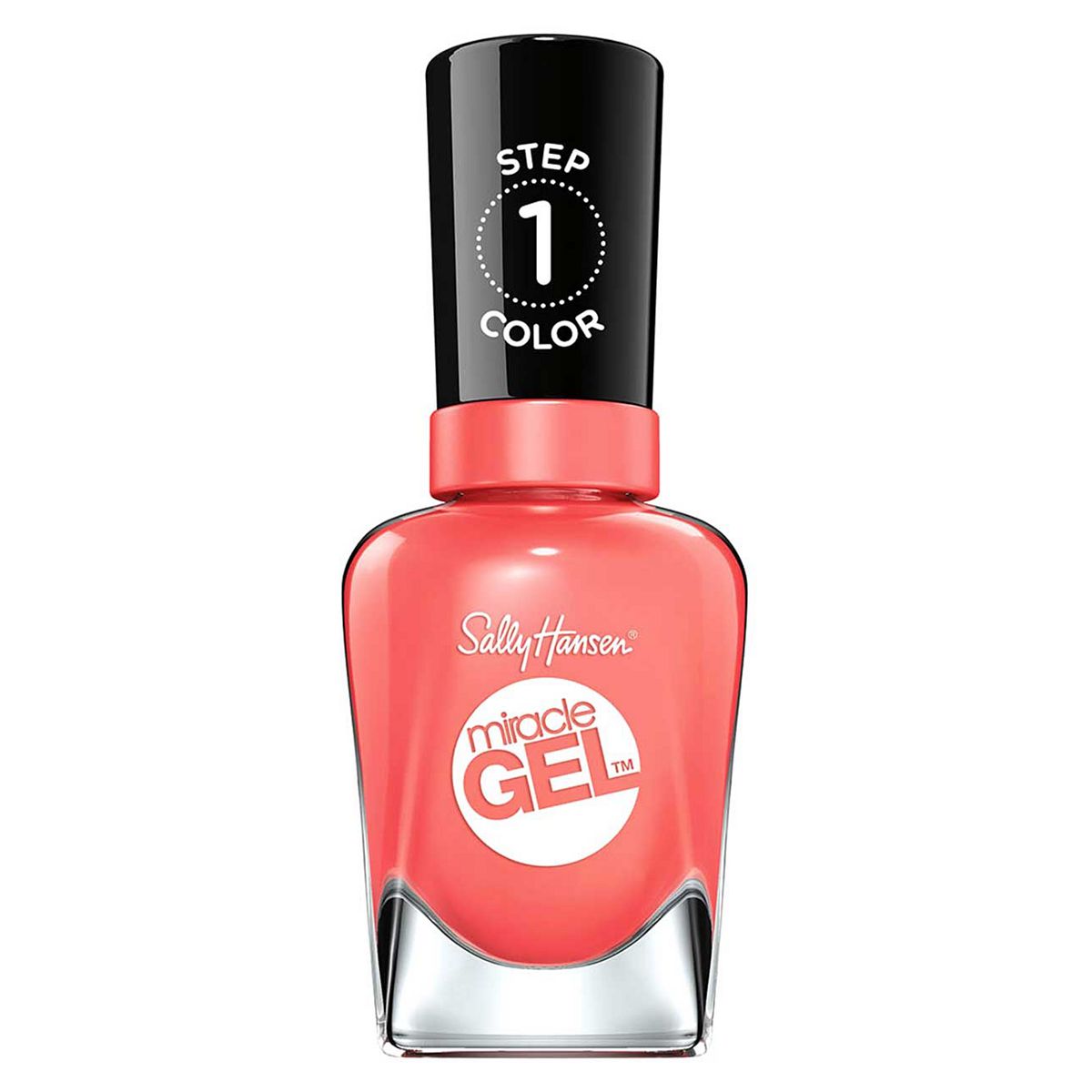 Sally Hansen Miracle Gel Nail Polish, Malibu Peach