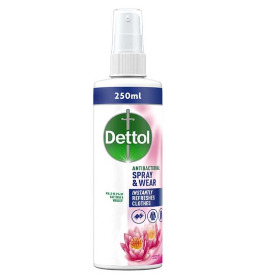 Dettol Antibacterial Spray Fabric Freshener Waterlily 250ml