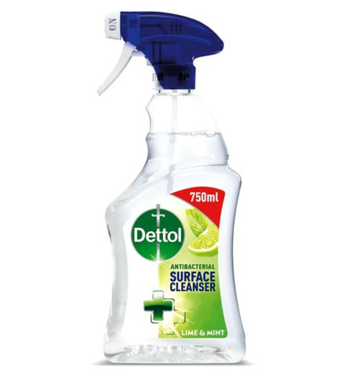 Dettol Antibacterial Disinfectant Spray Lime & Mint 750ml