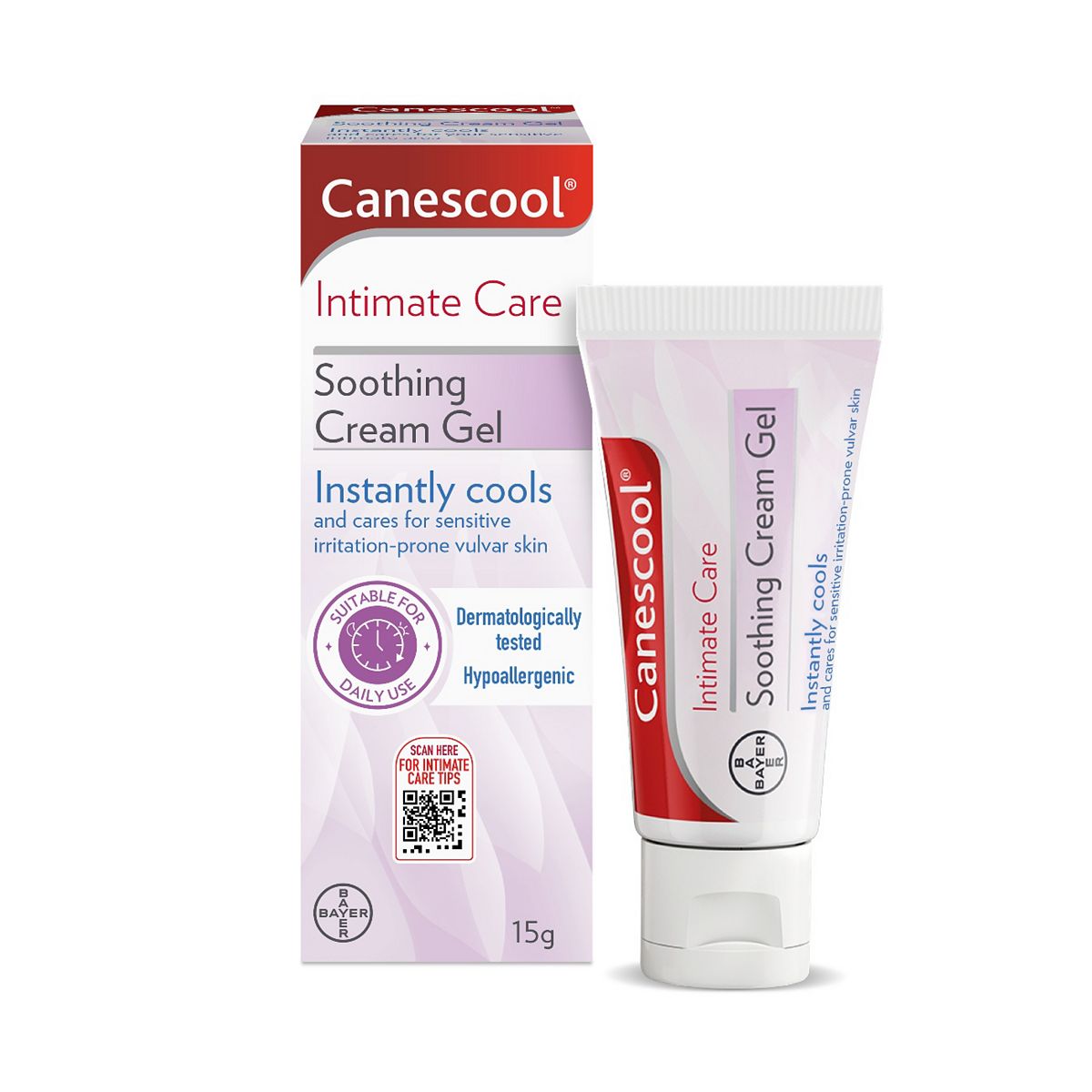 Canescool Intimate Care Soothing Cream Gel 15g
