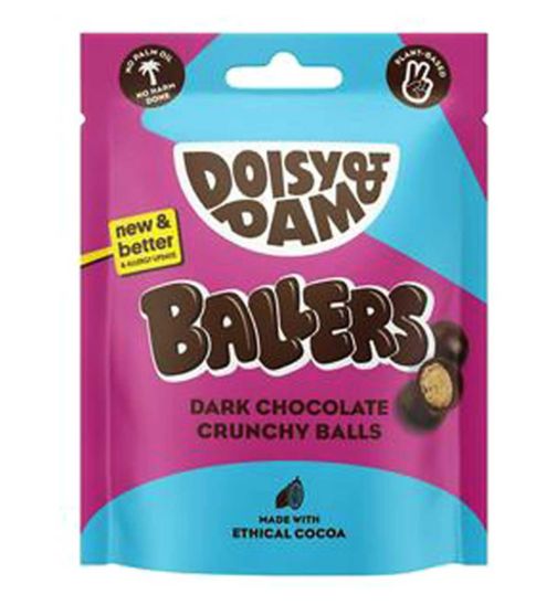 Doisy & Dam Dark Chocolate Ballers - 75g