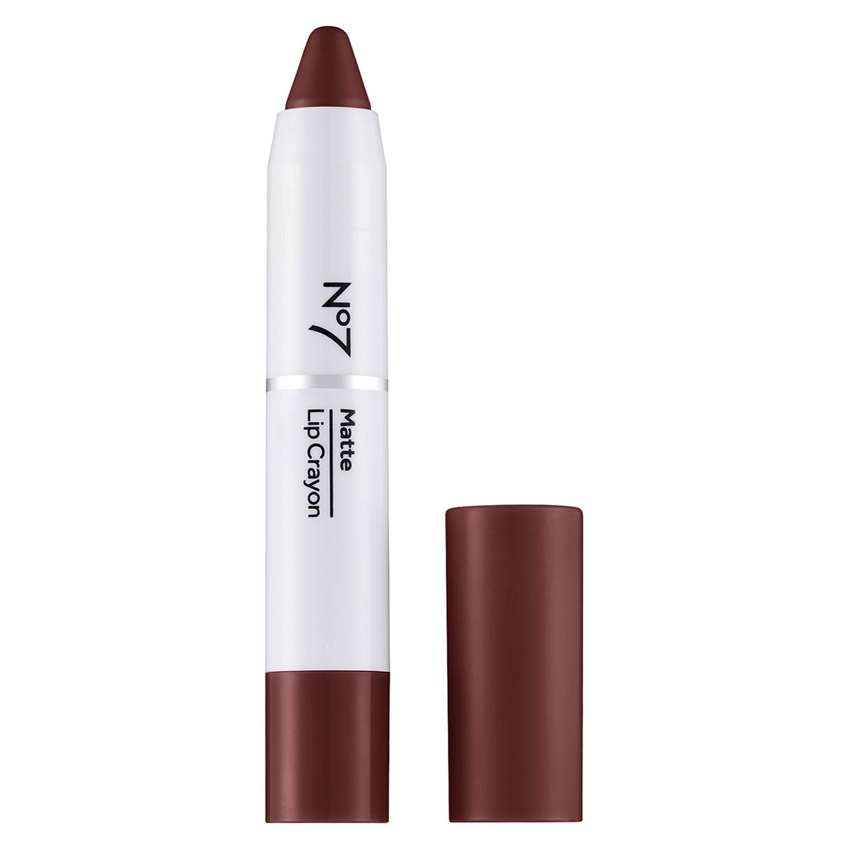 No7 Matte Lip Crayon Raspberry Red