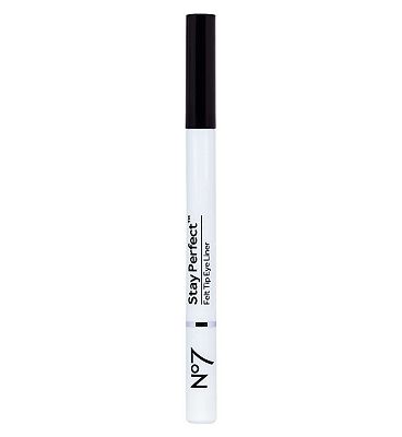 No7 SP precise felt tip eye liner black black