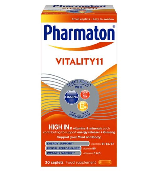 Pharmaton Vitality11 Multivitamin 30 Caplets