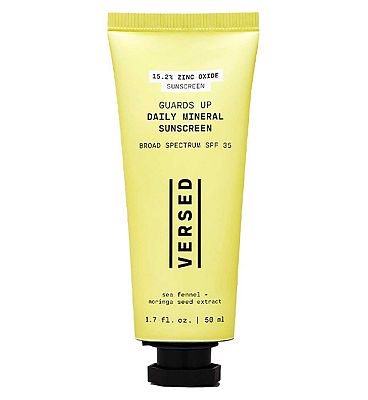 Versed Guard’s Up daily mineral sunscreen broad spectrum SPF35 50ml