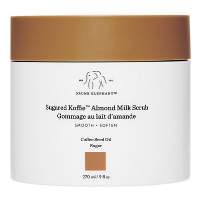 Drunk Elephant Sugared Koffie Almond Milk Scrub 270ml