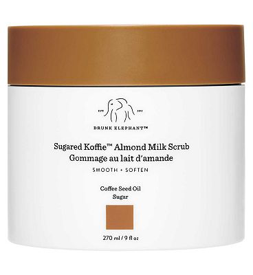 Drunk Elephant Sugared Koffie Almond Milk Scrub 270ml