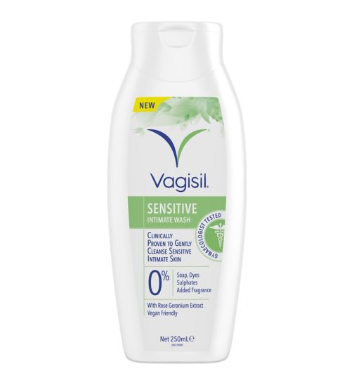 Vagisil Sensitive Intimate 0% Wash 250ml