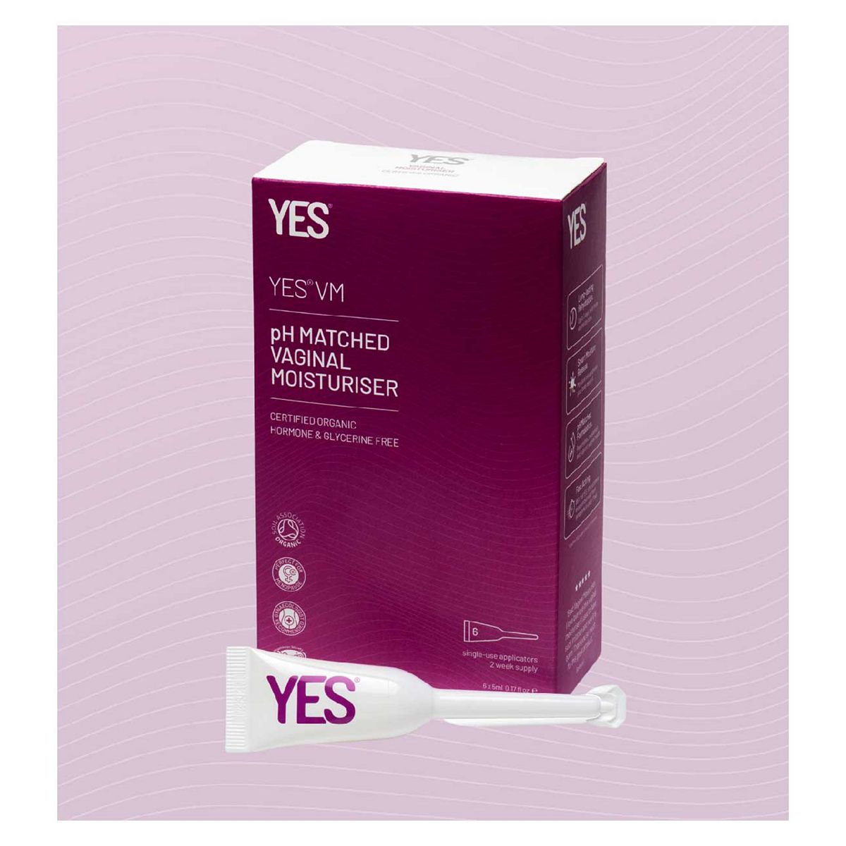 YES Vm Ph Matched Vaginal Moisturiser Prefilled Applicators