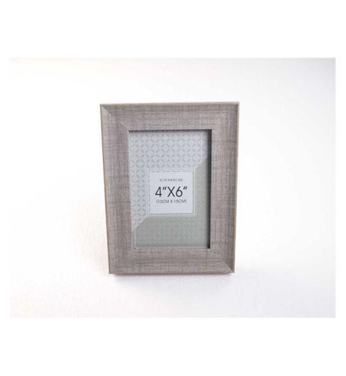 Cambered photo frame 6x4